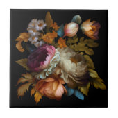 Carreau Romantique Dramatique "Vieux Monde" Floral (Devant)