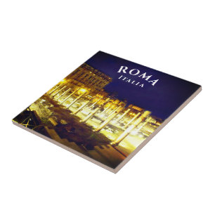 Carreau Rome, Italie   Forum de Trajan Bottle Opener