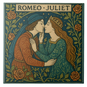 Carreau Roméo Et Juliette - Arts Et Artisanat Carrelage Cé