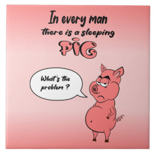 Carreau Ronchon le cochon