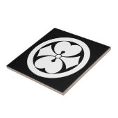 Carreau Rond avec deux épées Oxalis (Côté)