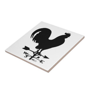 Carreau Rooster de Weathervane