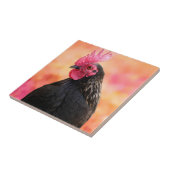 Carreau Rooster noir (Côté)