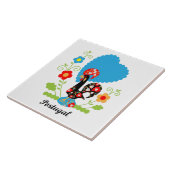 Carreau Rooster portugais (Côté)