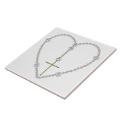 Carreau Rosaire Diamond - Salut Marie Pleine de grâce (Côté)