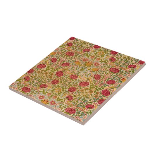 Carreau Rose, 1883 par William Morris (Côté)