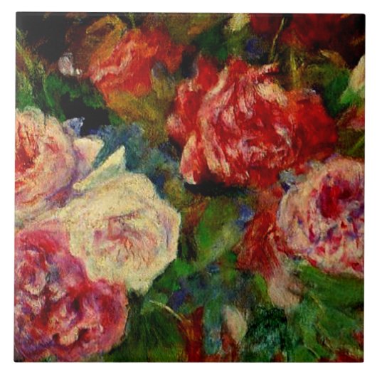 Carreau Rose, célèbre peinture Renoir, (Devant)