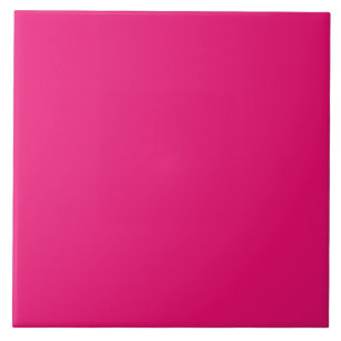 Carreau rose chaud