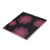 Carreau Rose, cool, tendance, abstraction de fleurs modern (Côté)