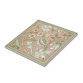 Carreau Rose de ~ de William Morris floral (Côté)