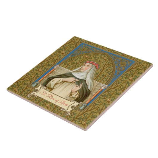 Carreau Rose de Lima (BK 020) (Côté)