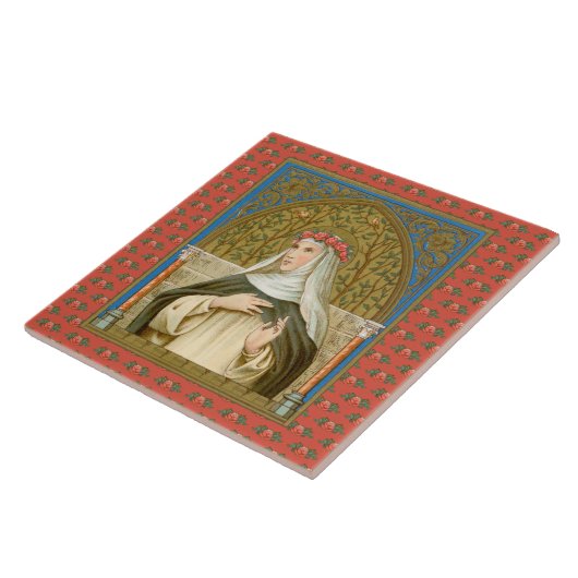 Carreau Rose de Lima (BK 020) (Côté)