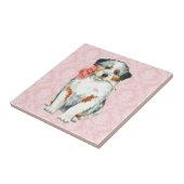 Carreau Rose de Valentine Aussie (Côté)