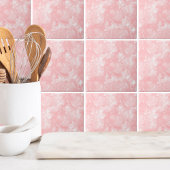 Carreau Rose Fille Élégant