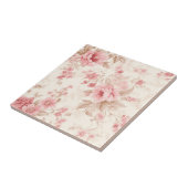 Carreau Rose Floral Classy Rose (Côté)