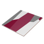 Carreau Rose Gris et Blanc   (Côté)