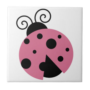 Carreau Rose Ladybug