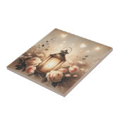 Carreau Rose Lantern Glow Bouquet (Côté)