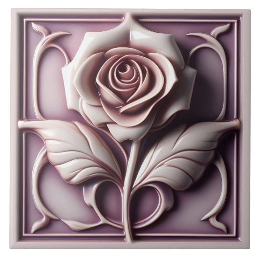 Carreau Rose magenta (Devant)