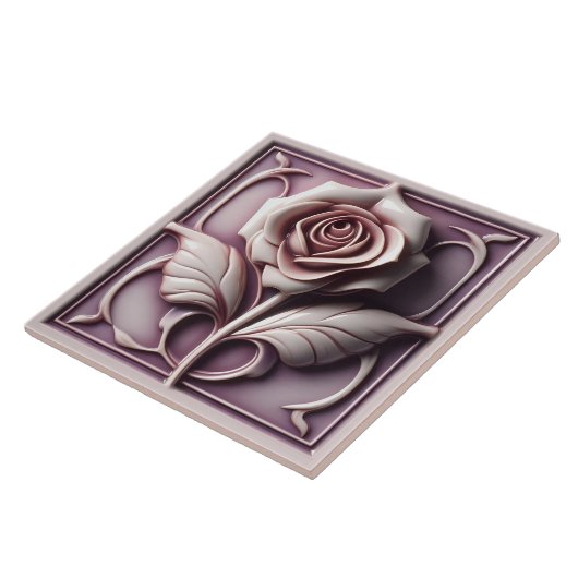 Carreau Rose magenta (Côté)