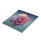 Carreau Rose multicolore (Côté)