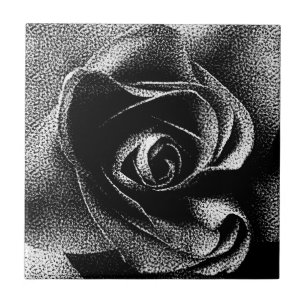 CARREAU ROSE NOIR