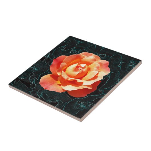 Carreau Rose orange clair (Côté)