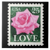 Carreau Rose Rose amour (Devant)