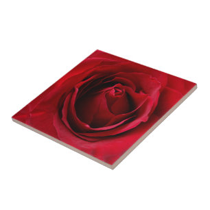 Carreau rose rouge profonde