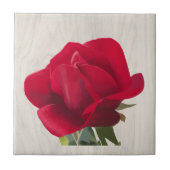 Carreau Rose rouge - Red rose  (Devant)