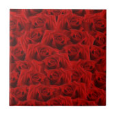 Carreau Rose rouge romantique (Devant)