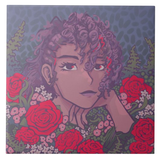 Carreau Rose Saint-Valentin (Devant)