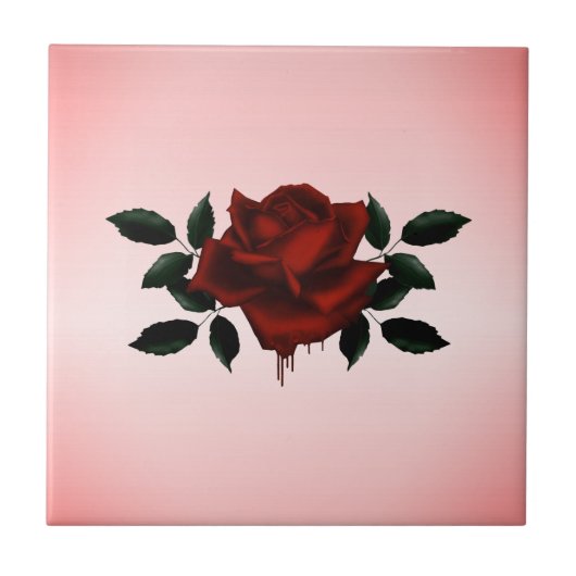 Carreau Rose sanguin (Devant)