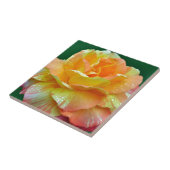 Carreau Rose thé orange simple (Côté)