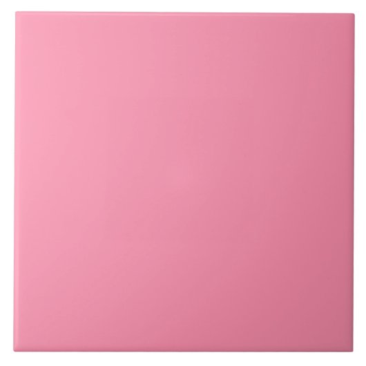 Carreau rose uni minimaliste (Devant)