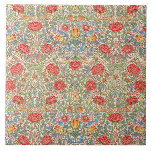 Carreau "Rose" William Morris