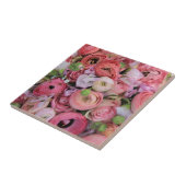 Carreau roses et pivoines roses de Therosegarden (Côté)