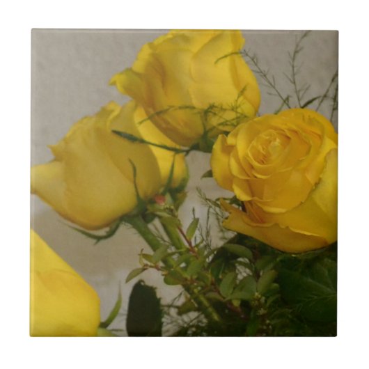Carreau Roses jaunes (Devant)