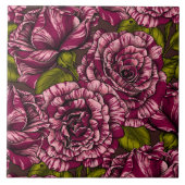 Carreau Roses pour vous (Devant)