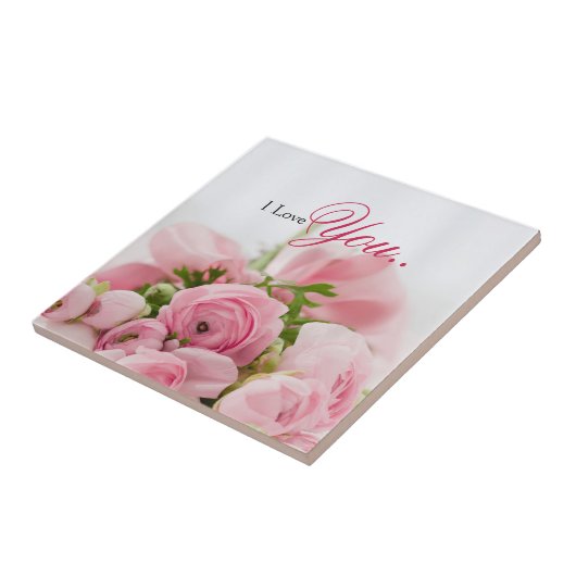 Carreau Roses roses (Côté)