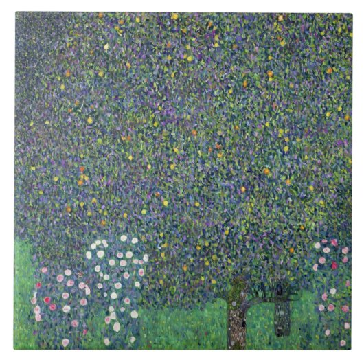 Carreau Roses sous les arbres, c.1905 (Devant)
