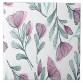 Carreau Roses violets (Devant)