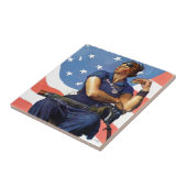 Carreau "Rosie le Riveter" (Côté)