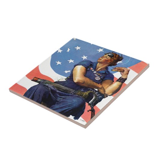 Carreau "Rosie le Riveter" (Côté)