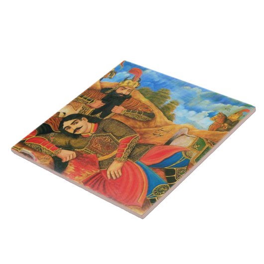 Carreau Rostam & Sohrab (Côté)