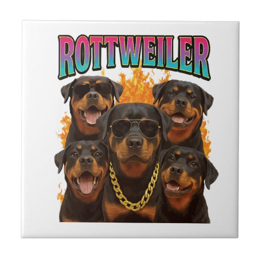 Carreau Rottweiler (Devant)