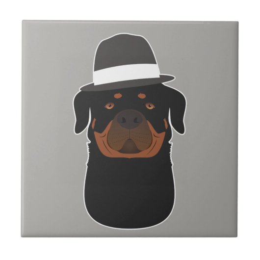 Carreau Rottweiler (Devant)