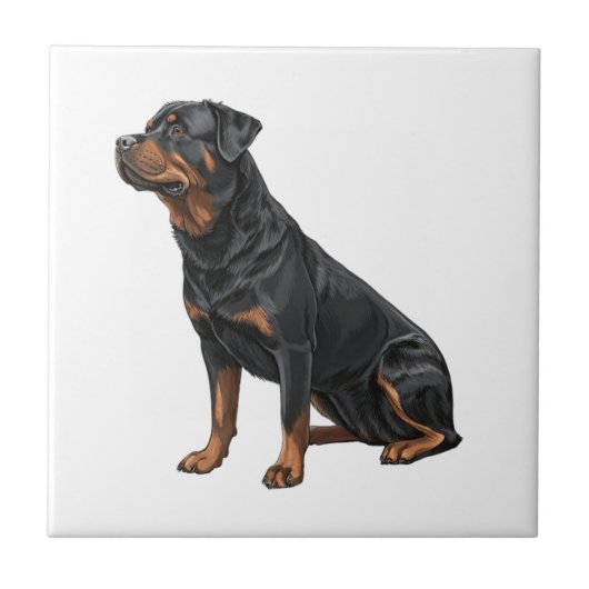 Carreau Rottweiler (Devant)