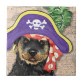 Carreau Rottweiler Pirate (Devant)