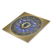 Roue bleu Zodiac